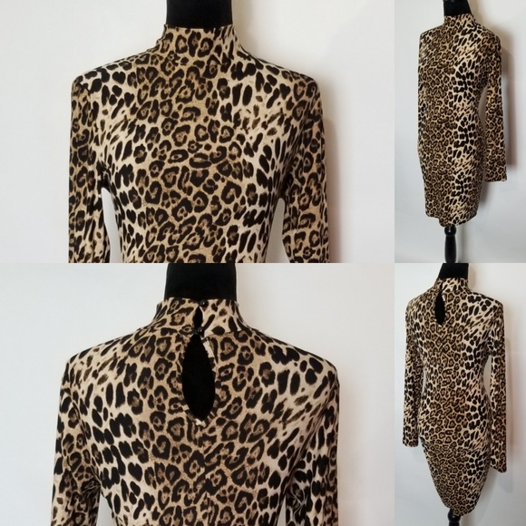 Leopard Bodycon Dress - Picture 6 of 7